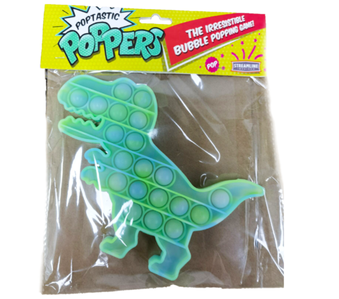Streamline Imagined SPN109 Poptastic Poppers: Dinosaur Fidget Toy