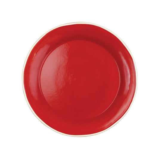 Vietri VCRM-R003000 Chroma Red Dinner Plate