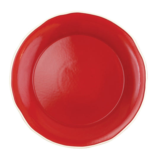 Vietri VCRM-R003022 Chroma Red Round Platter