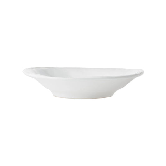 Vietri VFRS-2604W Fresh Stoneware White Pasta Bowl