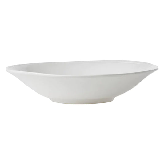 Vietri VFRS-2632W Fresh Stoneware White Large Serving Bowl