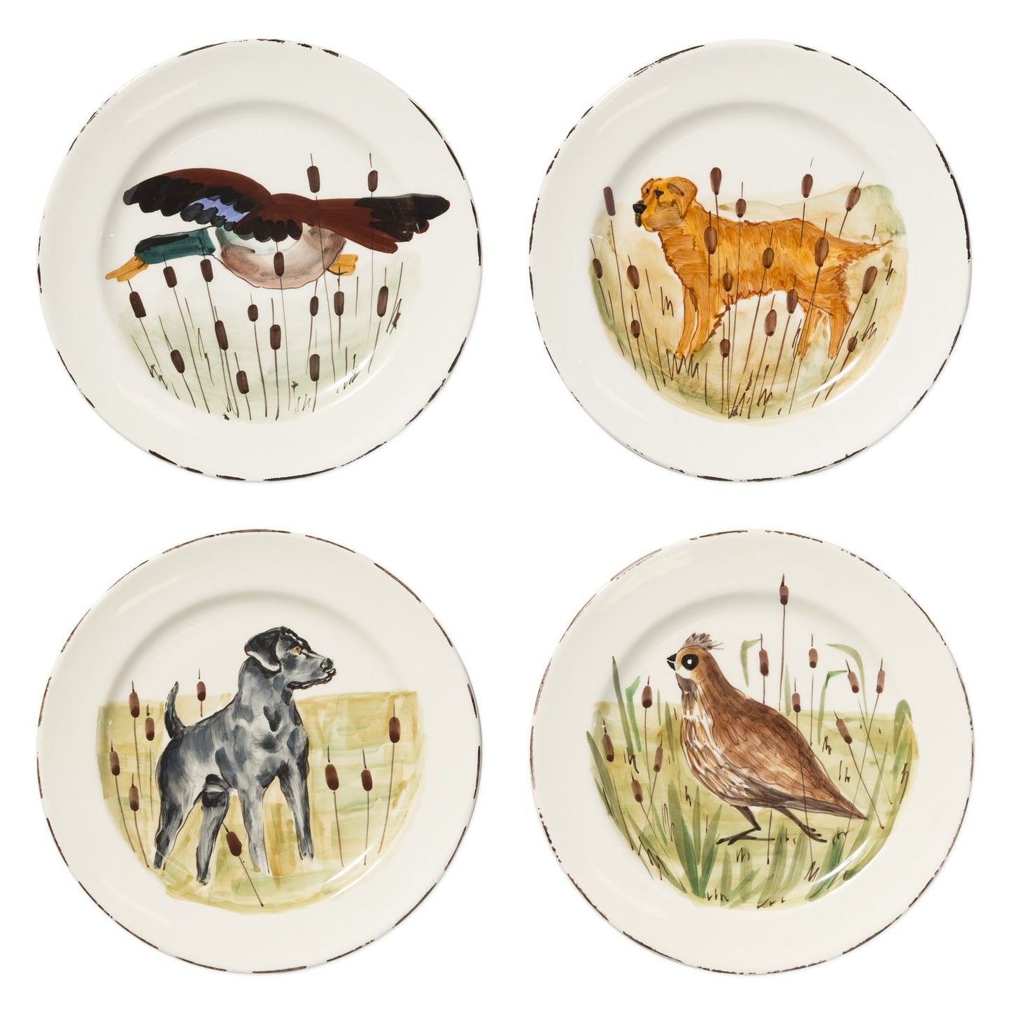 Vietri WDL-7800 Wildlife Dinner Plate