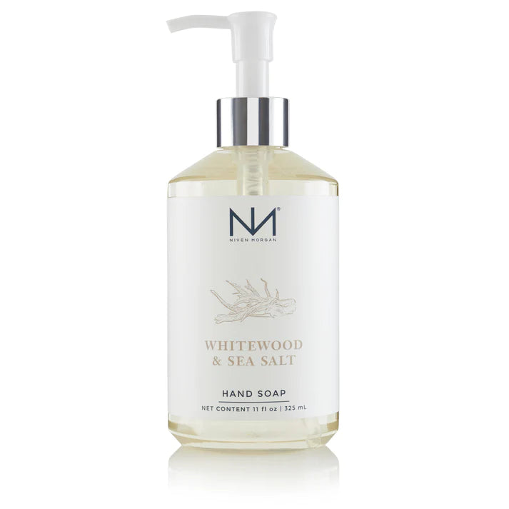 Niven Morgan WW-HSW Whitewood and Sea Salt Hand Soap 11oz