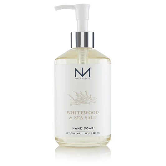 Niven Morgan WW-HSW Whitewood and Sea Salt Hand Soap 11oz
