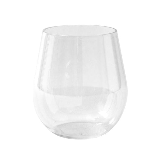 Caspari ACR015 Acrylic 18.5oz Tumbler Glass in Crystal Clear - 1 Each