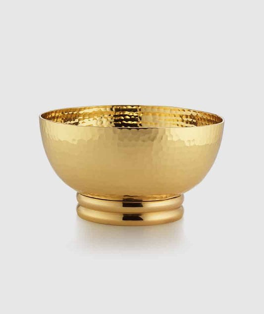 Mary Jurek Design BED 004 El Dorado Brass Round Bowl 5 1/4" x 3"