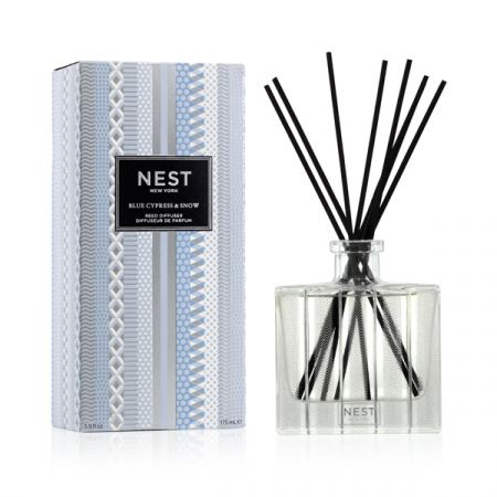 Nest NEST08BSN Blue Cypress & Snow Reed Diffuser