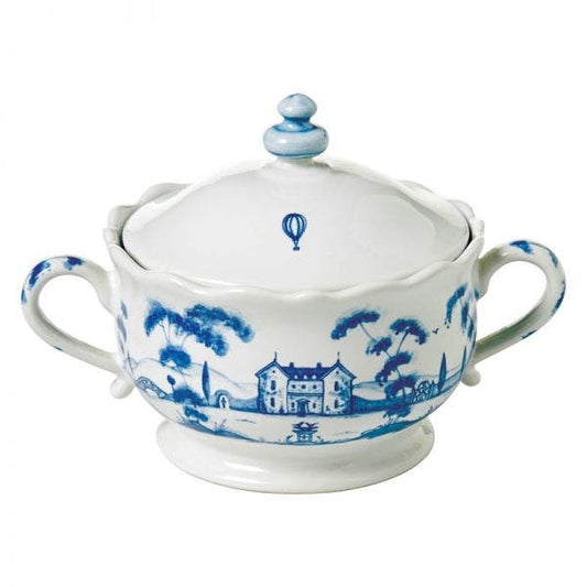 Juliska CE27/44 Country Estate Delft Blue Sugar Pot