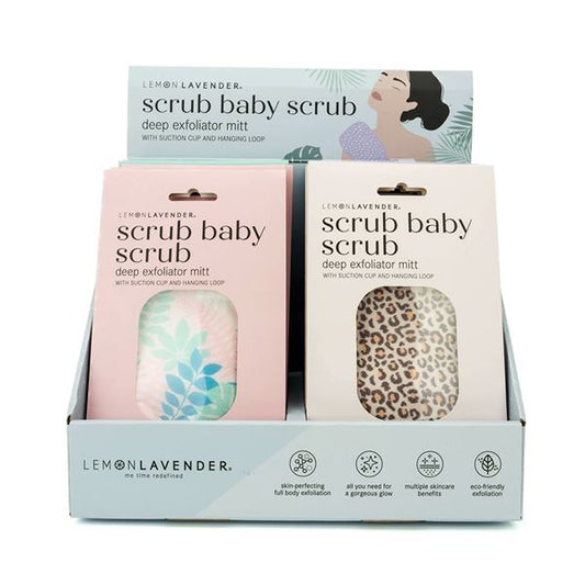 Lemon Lavender LLEXG12 Exfoliator Glove