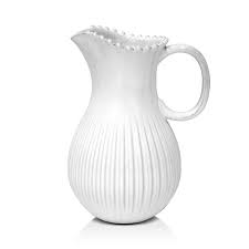 Costa Nova PEZ271-02202F Pearl Pitcher White