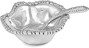 Beatriz Ball 6497 Giftables Organic Pearl Petit Bowl W/Spoon