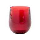 Caspari Acrylic 12oz Tumbler Glass in Cranberry - 1 Each