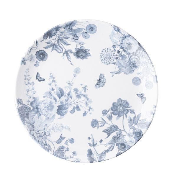 Juliska FFM01/47 Field of Flowers Chambray Melamine Dinner Plate
