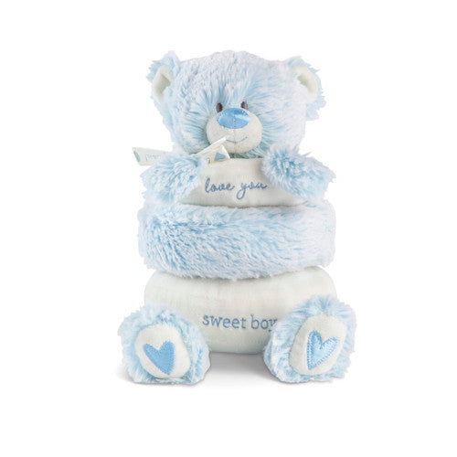 Demdaco Stackable Plush Teddy