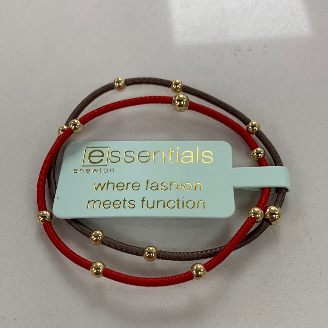 enewton PBESSENBLCLU essentials Ponytail Holder Set