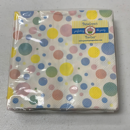 Print Appeal Oh Baby Dots Beverage Napkins