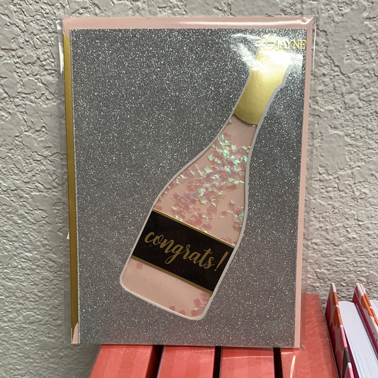 Lady Jayne 83148 Congrats Champagne Greeting Card