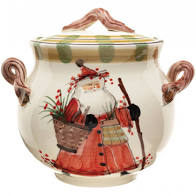 Vietri OSN-7844 Old St. Nick Biscotti Jar