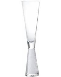 Zodax CH-4981 Livogno Champagne Flute on Hammered Stem