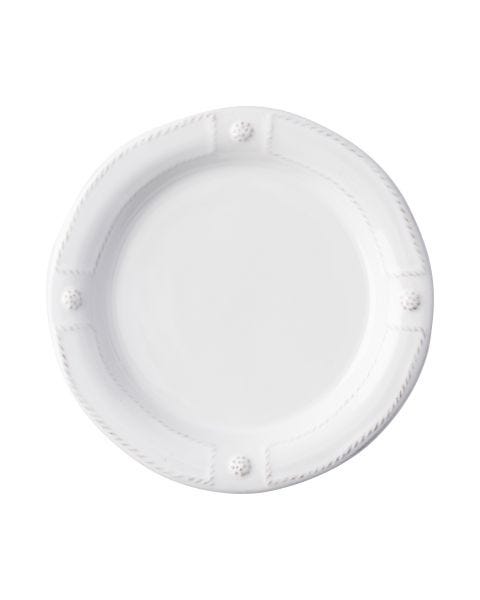 Juliska JB03/W Berry & Thread French Panel Whitewash Side/Cocktail 7"