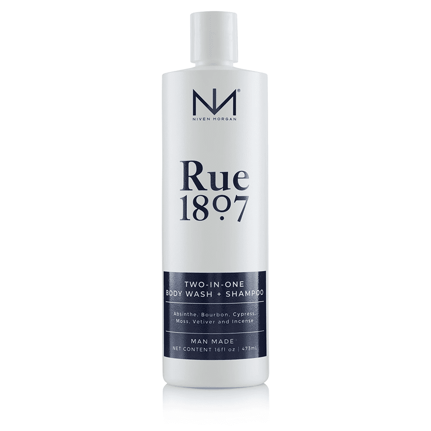 Niven Morgan M-BWRL Rue 1807 Body Wash & Shampoo