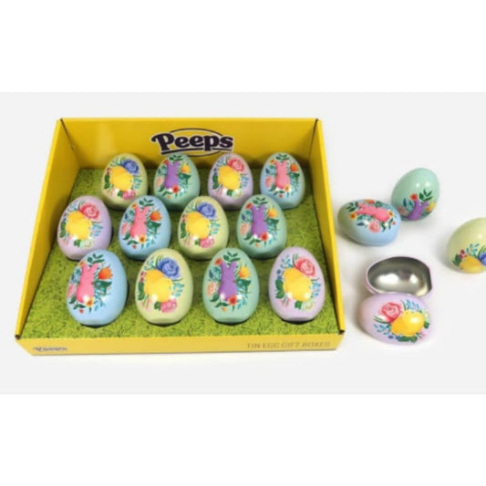 One Hundred 80 Degrees Peeps Tin Egg Gift Boxes
