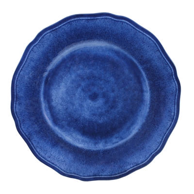 Le Cadeaux 227CAMB Campania Blue Dinner Plate 11'