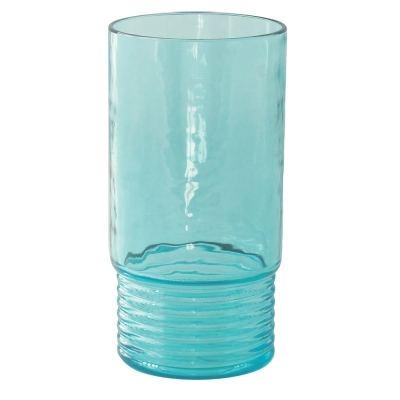 Le Cadeaux CC-912T Santorini 24 oz Tall Water Glass Tritan Turquoise